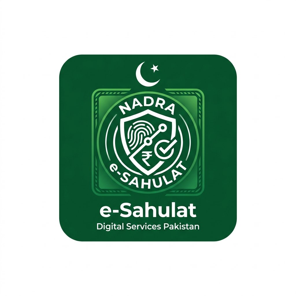 NADRA e-Sahulat Logo